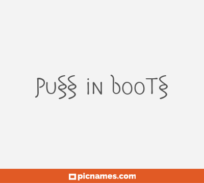 Puss in boots